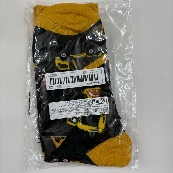 Construction Theme -  Dump Truck / Heavy Equipment Crew Socks - NWT - Picture 6 of 7